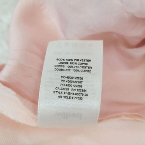 Aritzia Wilfred Ecoulment Tie Waist Open Back Romper in Pink/Peach Size 6 - Picture 10 of 12